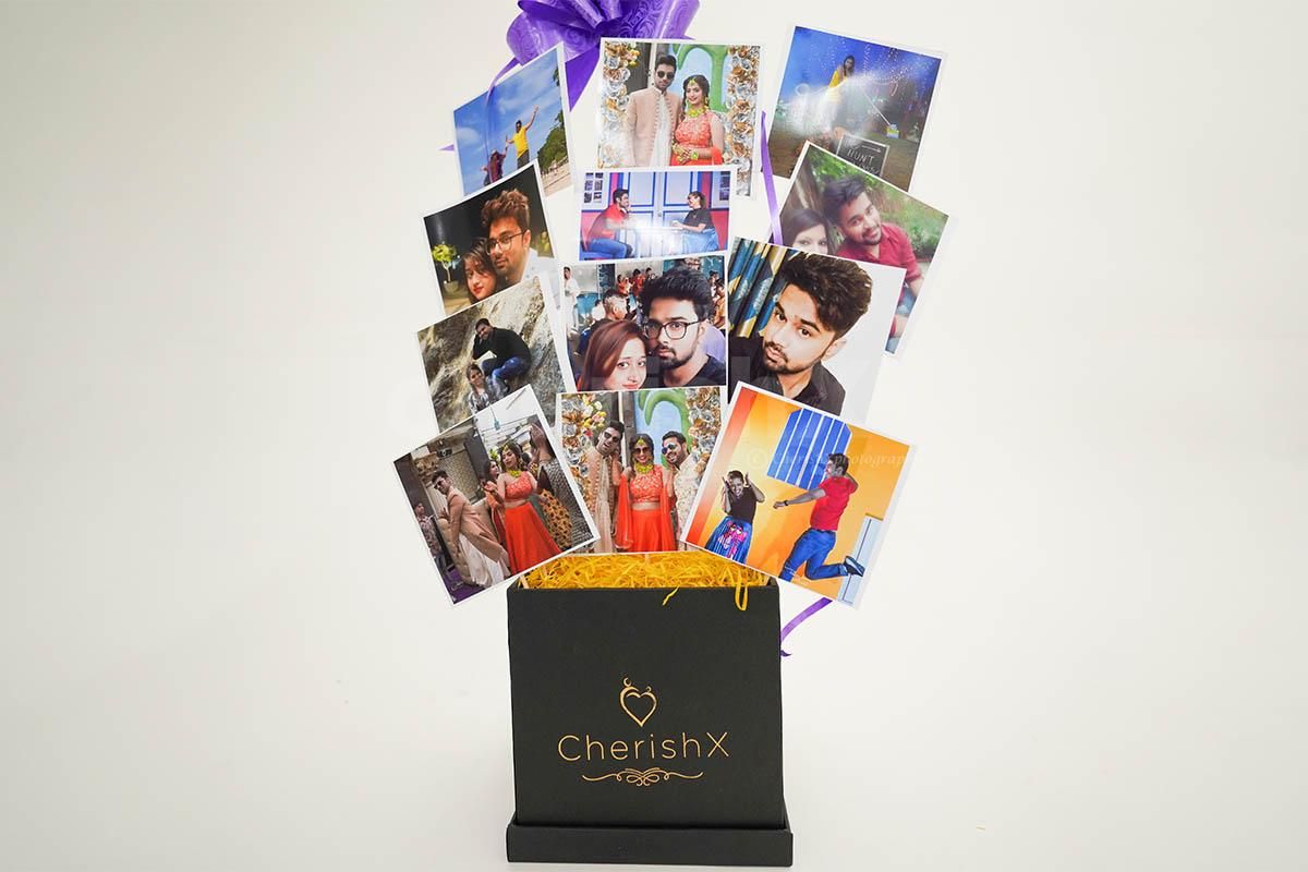 Choose your favourite photos and have them put in the bucket of memories.