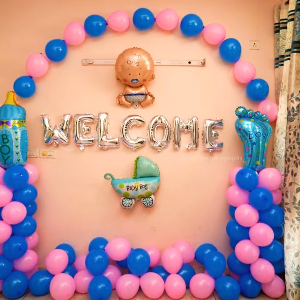 Book online Welcome new born baby decoration at home by cherishx