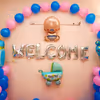 Welcome new born baby decoration at home by professional and hygienic decoration team
