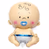 Baby shape foil balloon