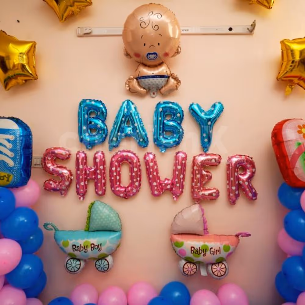 Book this Baby shower elegant decoration by cherishx online and get delivered at home