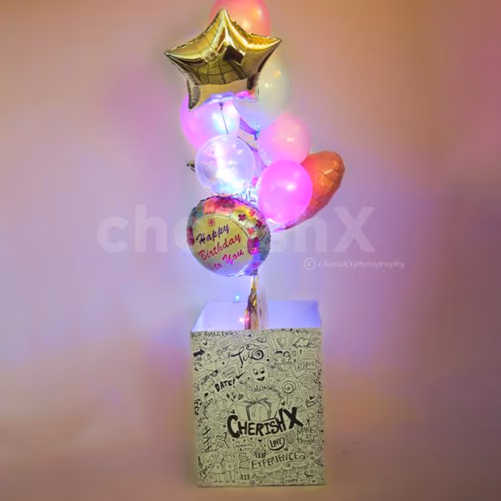 Brighten up your party with helium balloon bouquets