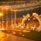 Fairy Lights on the Rooftop with Balloons and Arcs