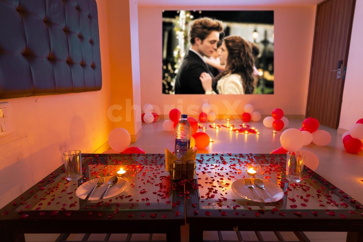 Private Dinner & Movie Experience in Gurgaon