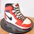 Handcrafted Sports Shoe Fondant Cake for an unforgettable celebration.