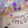 Multicolor pastel balloon decoration by cherishx