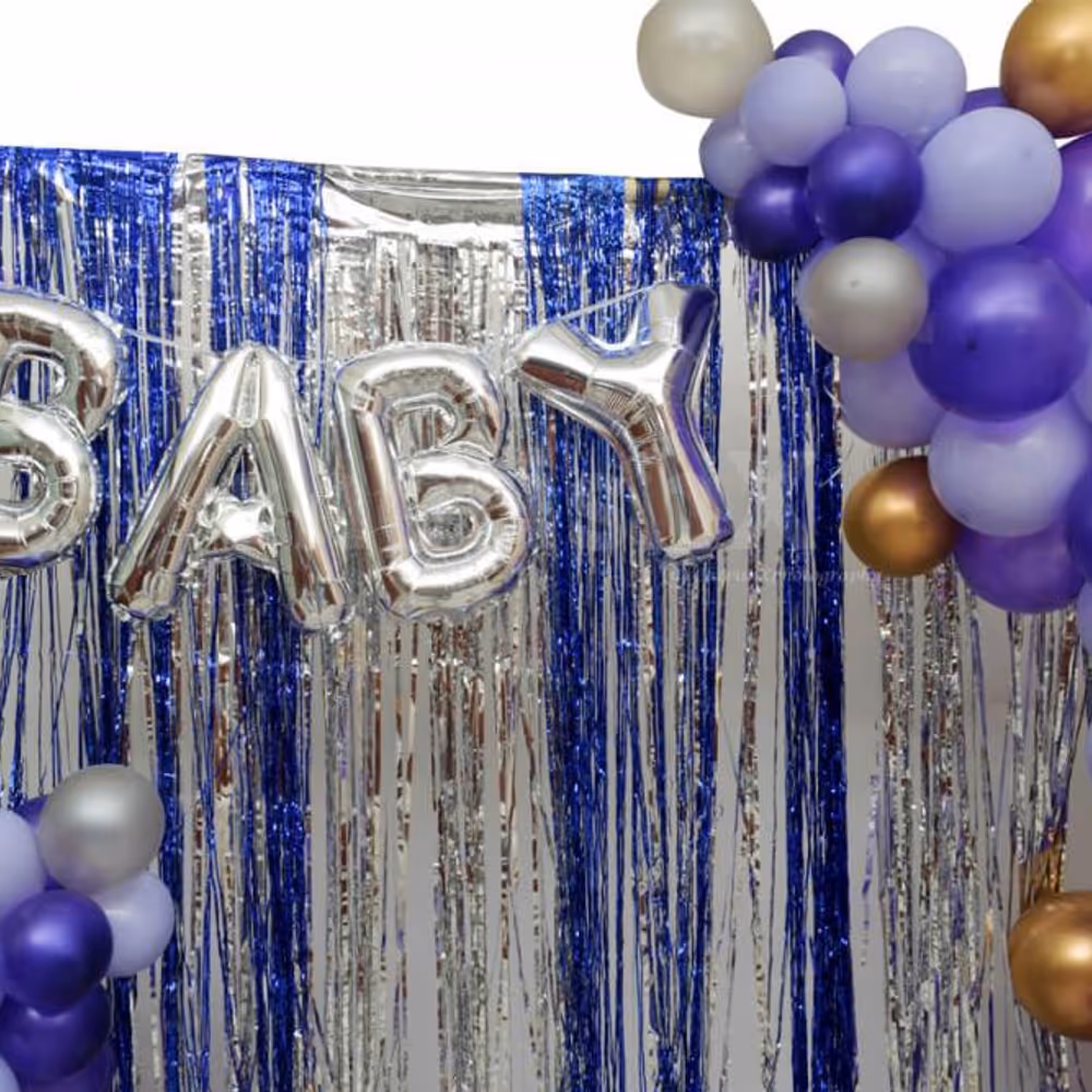Purple Baby Shower decoration by cherishx
