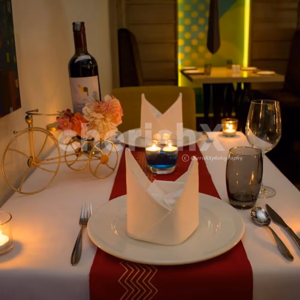 Romantic dinner at Radisson udyog vihar