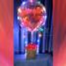 Express your love with this rose bucket with a love bubble for your loved ones