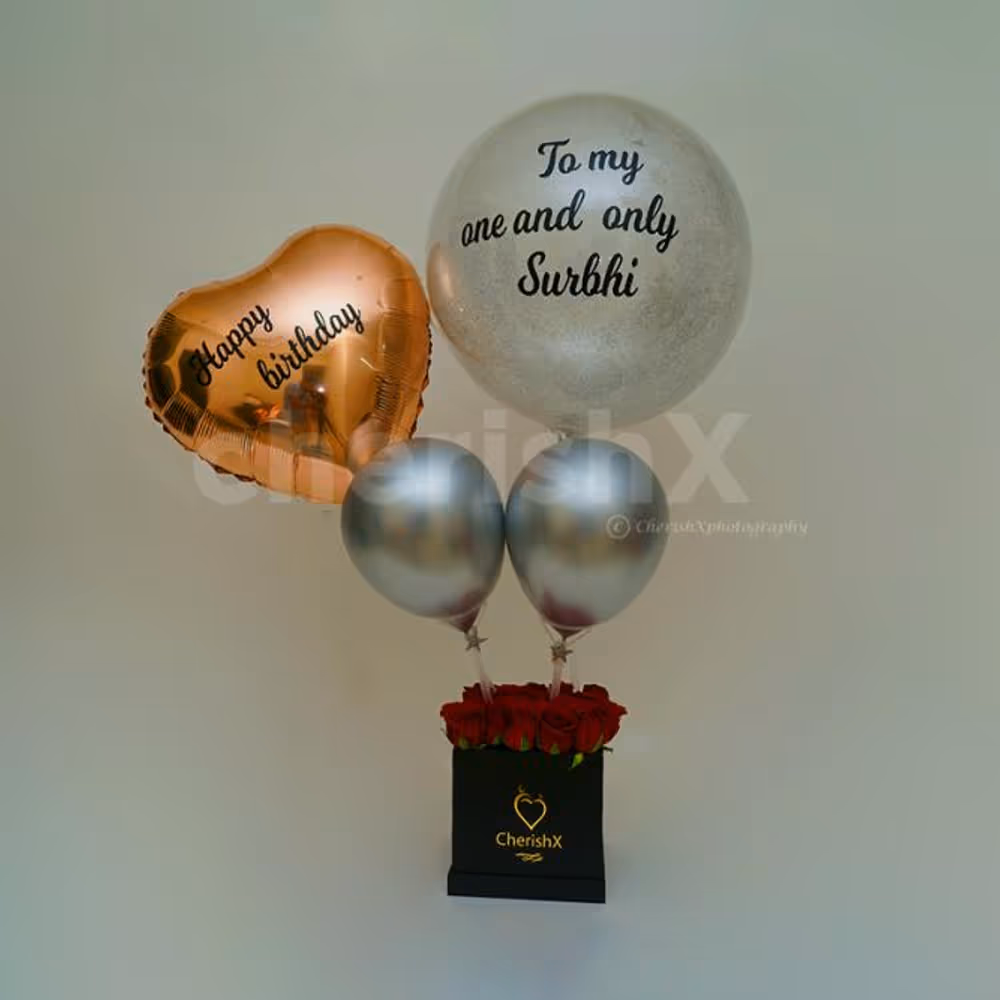 Celebrate Birthdays & Anniversaries Of Loved Ones With Freshest Flowers & balloons with cherishx