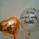 Book this elegant rosegold and chrome balloon rose bucket to your loved ones from cherishx