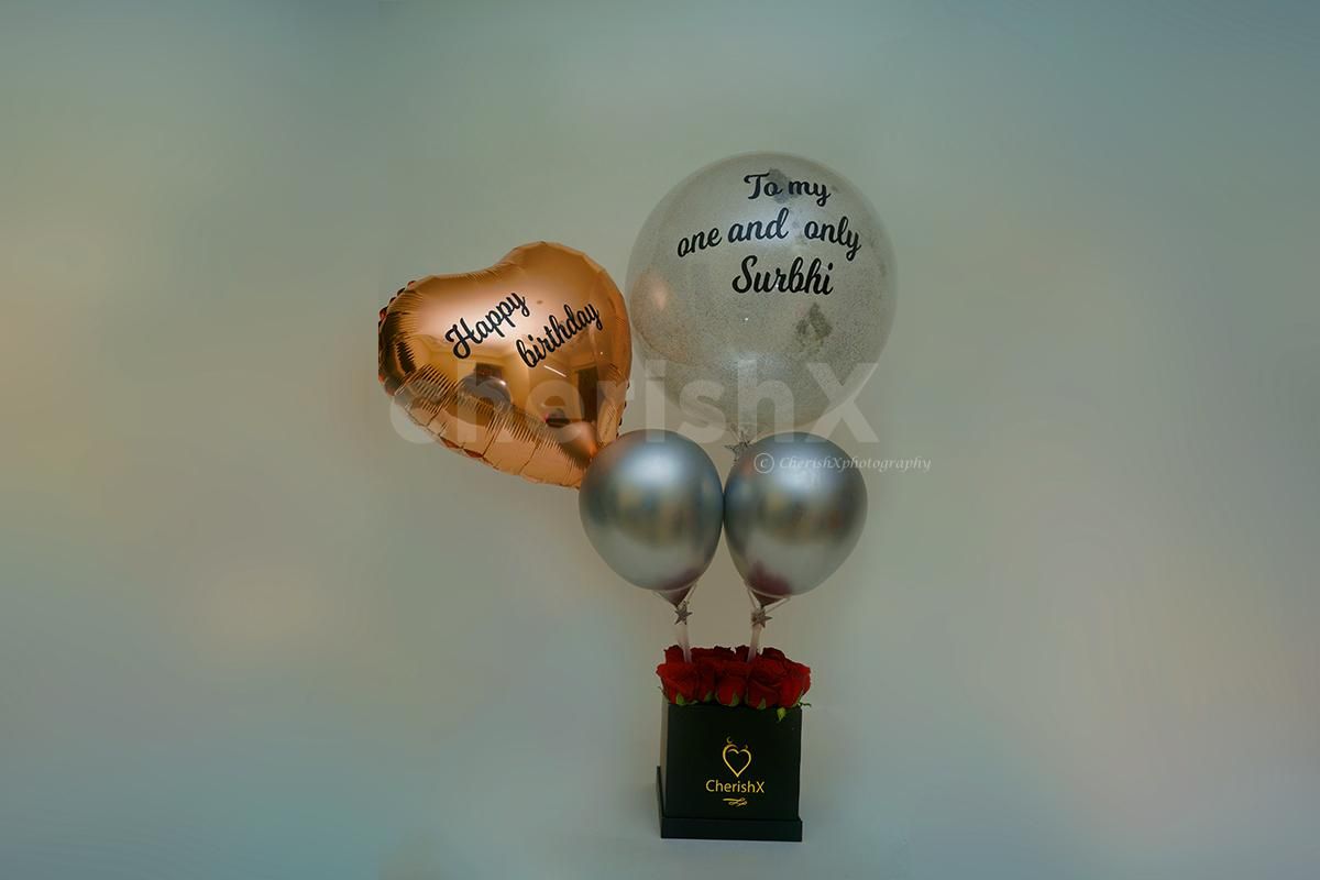 Give this personalized and adorable gift on birthdays and anniversaries.