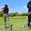 Couples Playing at Hamoni Golf Camp arranged by CherishX!