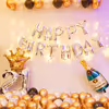 Book this Spectacular Golden Chrome Balloon Decoration only from cherishx