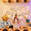 Book Golden Chrome Balloon Decoration and make them feel like a true king/queen.