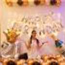 Book this Spectacular Golden Chrome Balloon Decoration only from cherishx