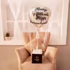 A Classy Silver heart bucket with Kisses to gift to your Special one.