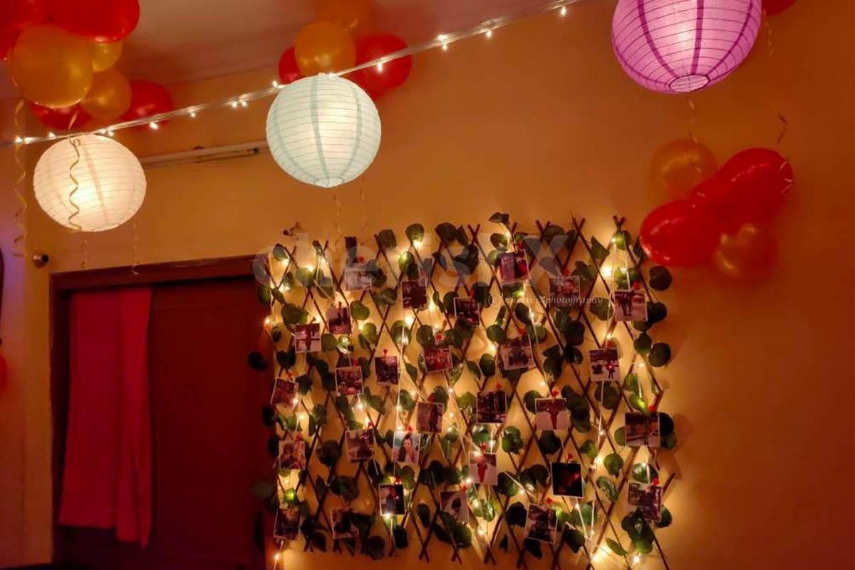 Leaf vines with photos