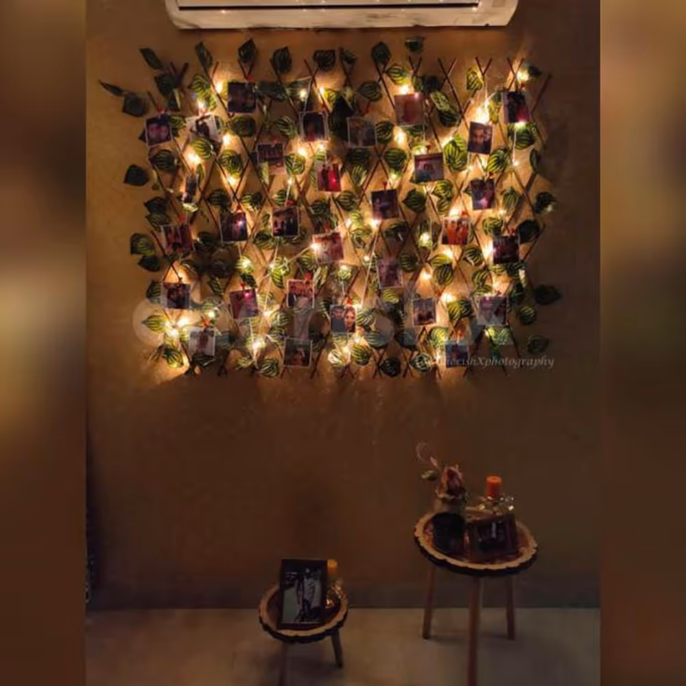 Add fairy lights to add more beauty to the product