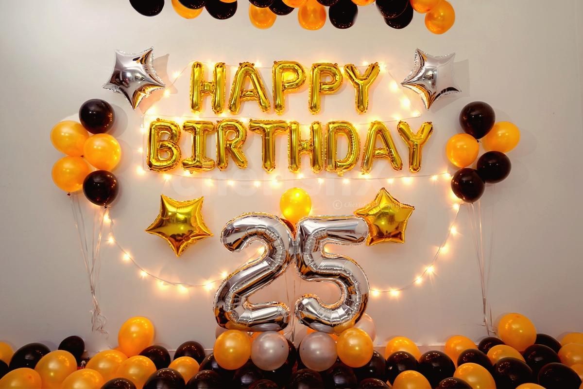 The decor can be used for father's birthday, husband's birthday or brother's birthday.
