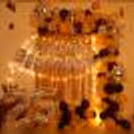 Balloon Decorations with Arch in Black Golden Colors