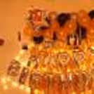 Glorious Black and Golden Birthday decor — photo 4