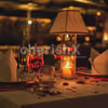 Romantic outdoor dinner at Lalit, CP