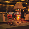 Romantic outdoor dinner at Lalit, CP