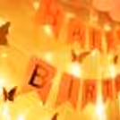 Room Decoration for Birthday Surprise with bright lighting.
