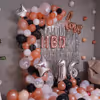 Star, Confetti and love cursive balloons for your balloon room decoration.