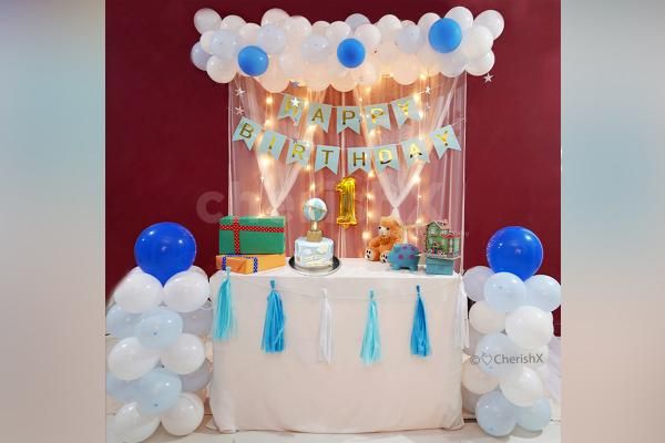 Cloud Theme Birthday Decoration for Kids