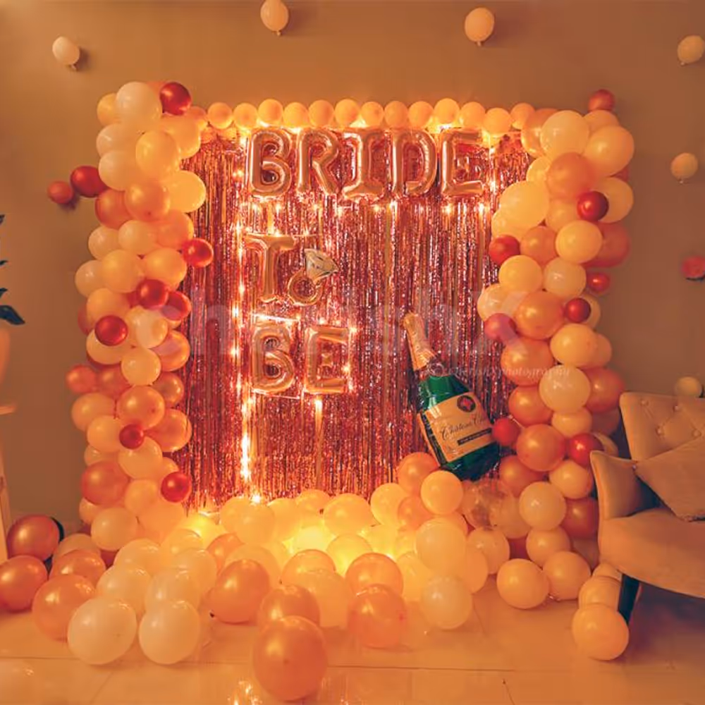 Celebrate your Bachelorette with CherishX's 'bride to be' Bachelorette Room Decoration.