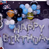 Give your kid the feeling of space by having this attractive Balloon room decor.