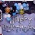 Give your kid the feeling of space by having this attractive Balloon room decor.