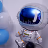 The astronaut foil balloon included giving the feel of the space.