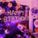 Beautiful Glowing Galaxy Themed Decor for a truly special and memorable occasion.