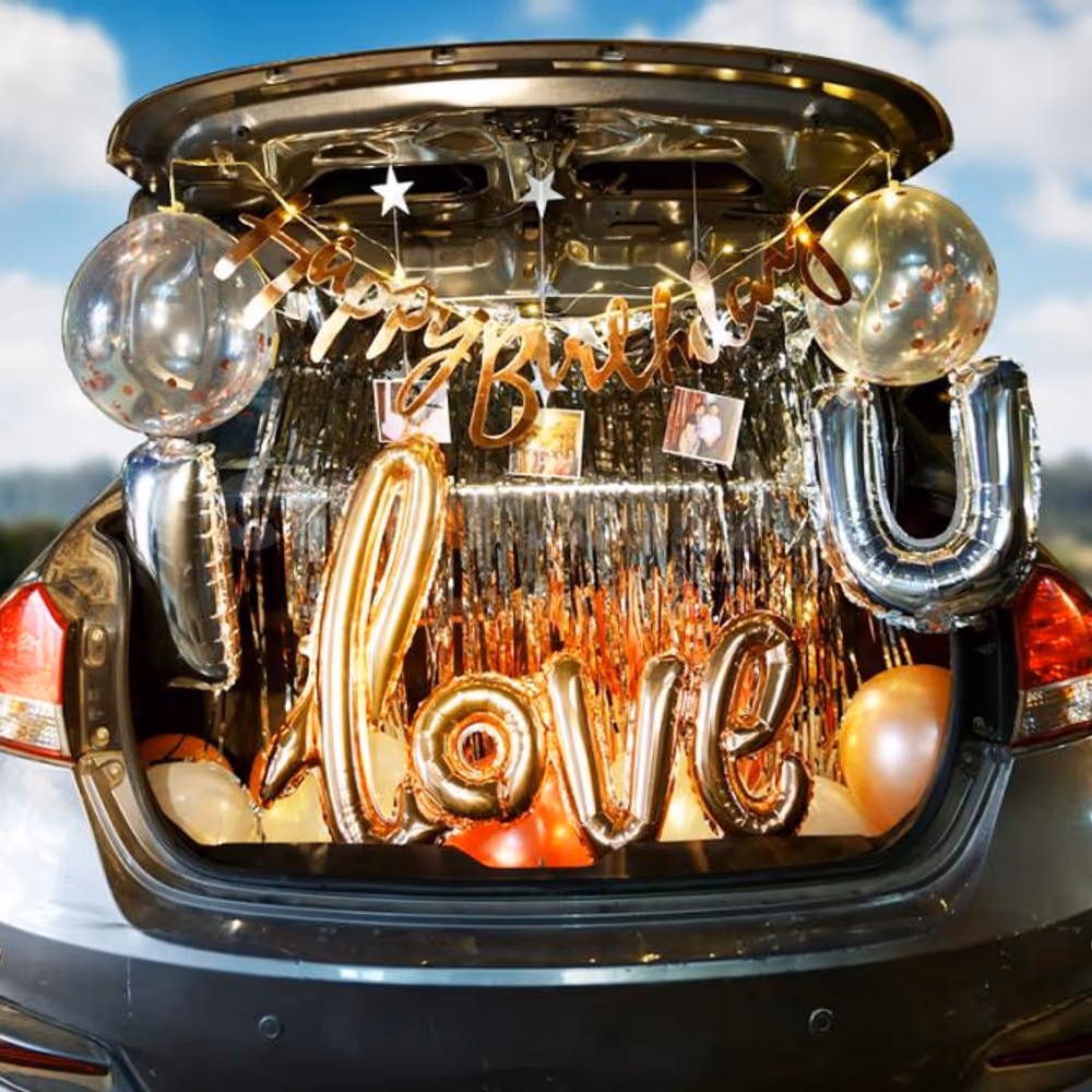 Book this Gorgeous rosegold carboot decor with cherishx