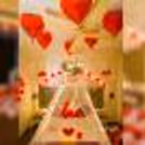 First Night Balloon Room Decoration with a Canopy