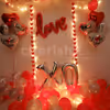 Have a memorable date by booking CherishX's Valentine's Red Love Wall Decor !