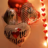 Book Valentine's Red Love Wall Decor by CherishX to give an extraspecial surprise to your loved one!
