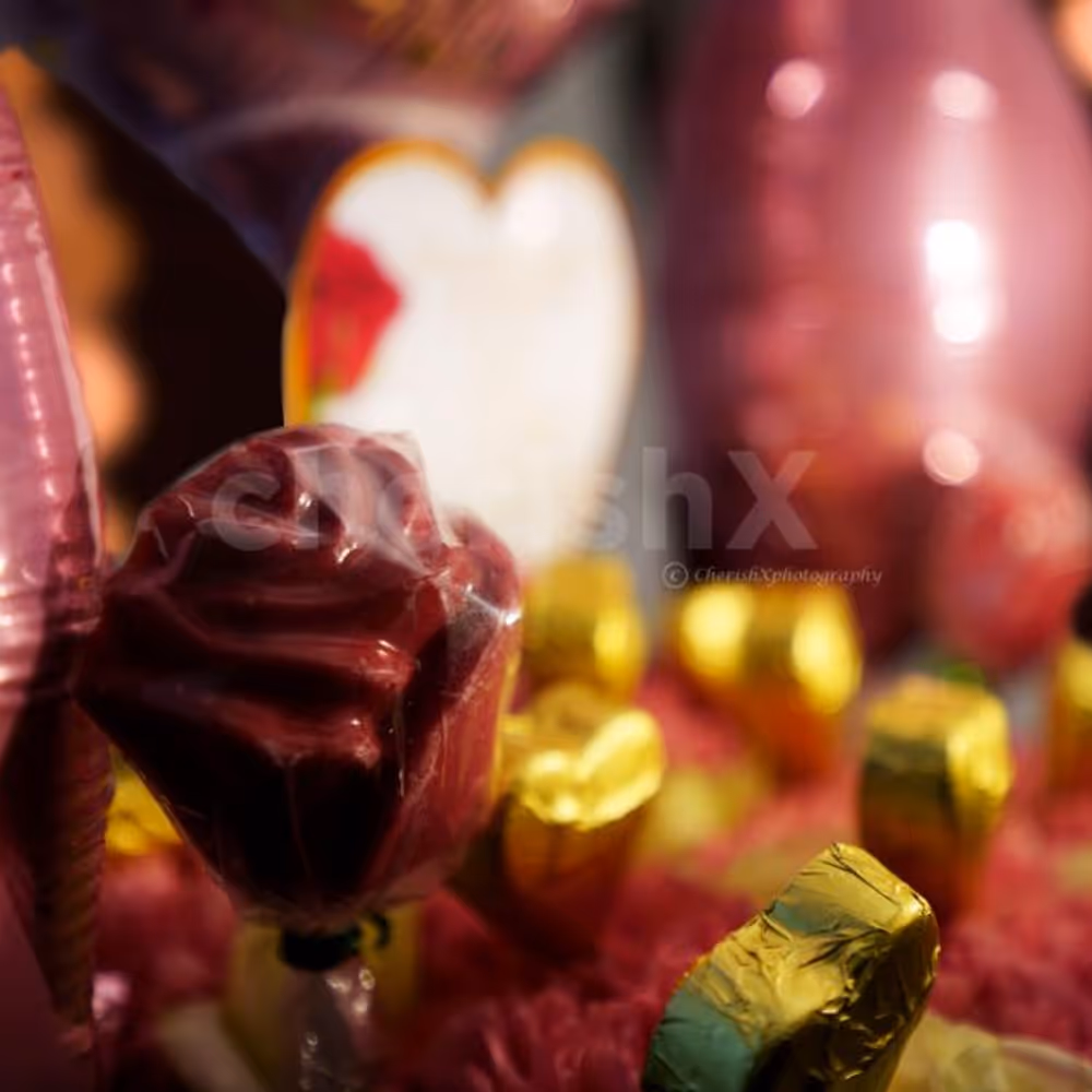 Celebrate Rose Day this year by giving CherishX's Pink Colored Rose Day Bucket as a gift!