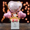 Wish your love Rose Day with CherishX's Pink Colored Rose Day Bucket!