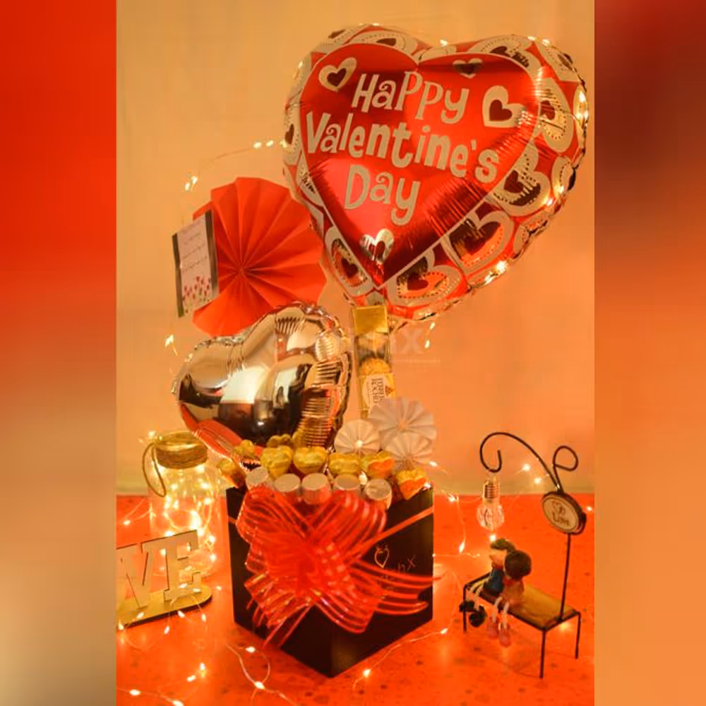 Make your partner’s heart filled with love by booking CherishX's Valentine's Day Bucket!
