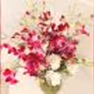Beautiful 6 Purple Orchids and 10 Pink Roses in a Paper Bouquet to brighten your loved one's day.