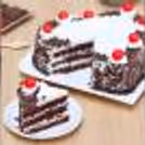 Heart-Shape Black Forest Cake (Half Kg) — photo 2