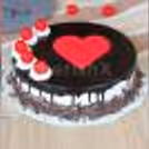 Soft and creamy Subtly Stealing Heart Cake Half Kg delivered with freshness and love.