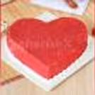 Rich and creamy Benevolent Red Velvet Cake Half Kg for unforgettable celebrations.