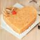 Enjoy the delightful taste of Butterscotch Fondness Cake Half Kg with every bite.