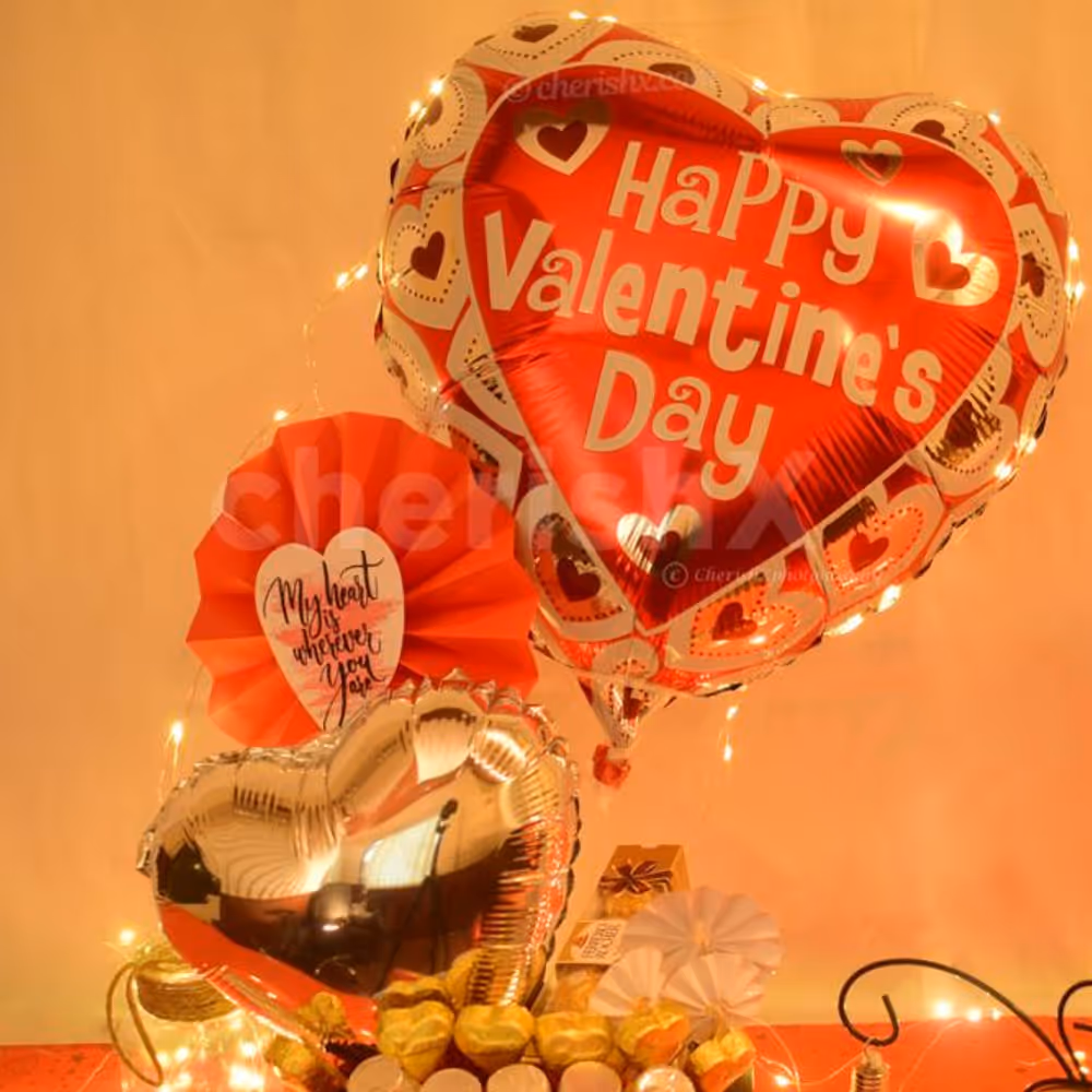 .Surprise your partner with this delightful and cute Valentine's Day Bucket offered by CherishX!