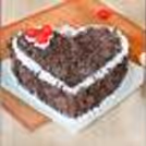 Heart-Touching Black Forest Cake Half Kg baked fresh for your loved ones.